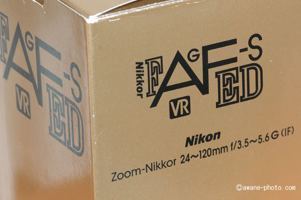 AF-S VR Zoom-NIKKOR 24-120mm F3.5-5.6G IF-ED 「VR」の位置はどこが